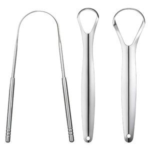 3 PCS Metal Tongue Scraper